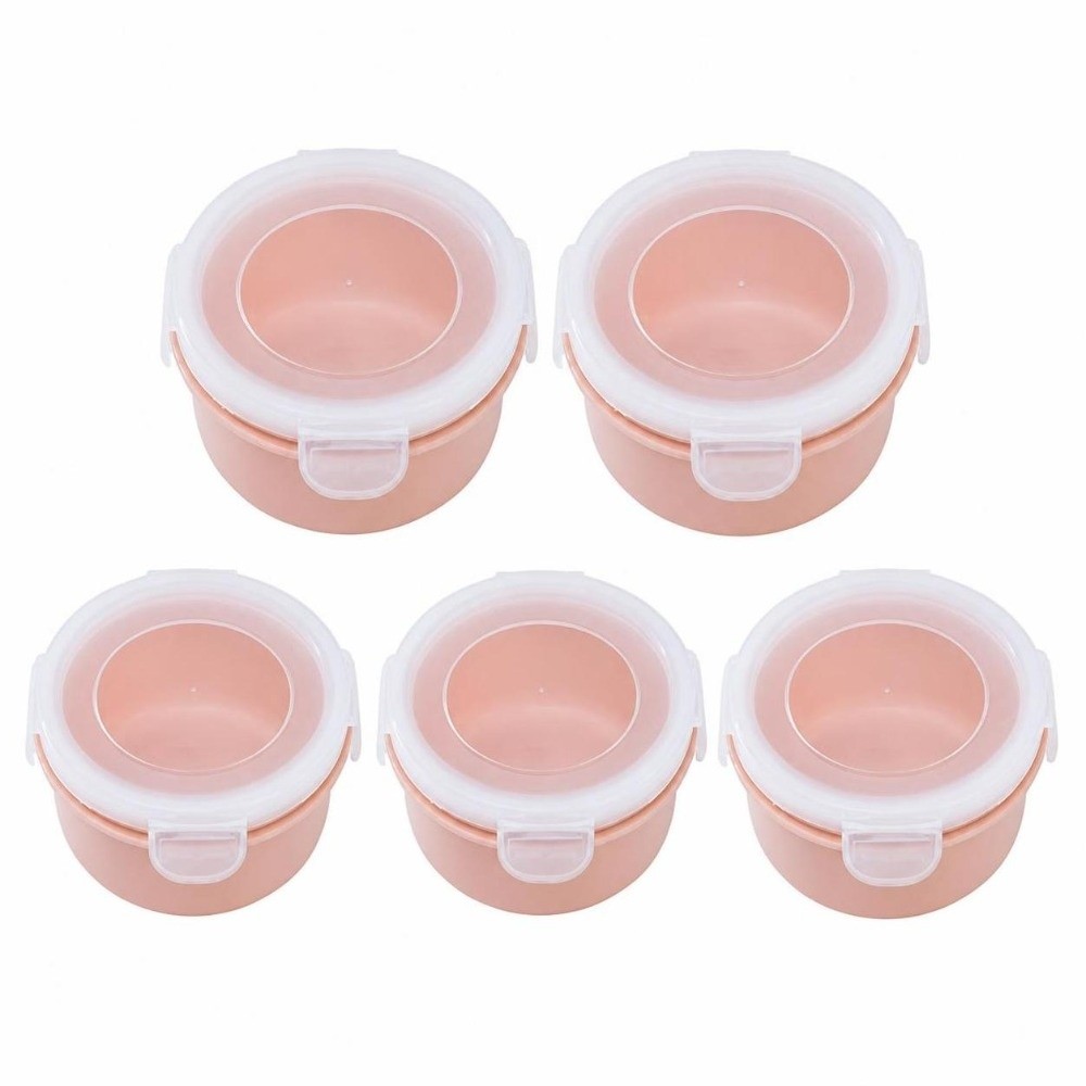 Food Storage Lock Box - 5 SZT. Świeże Plastikowe Pojemniki do