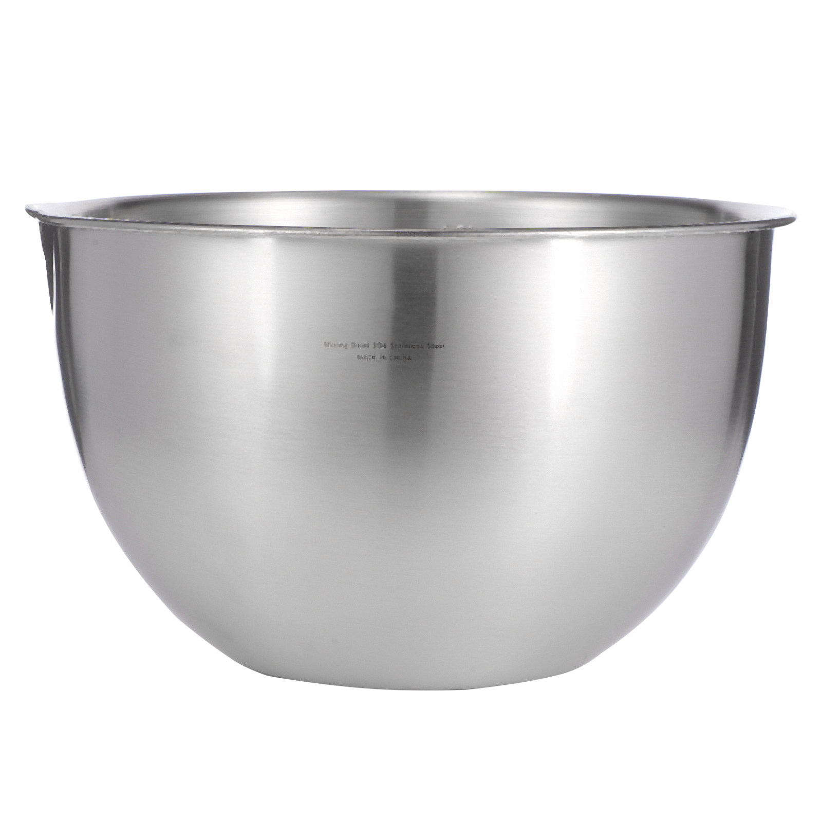 Food Storage Stainless Steel - Głęboka okrągła miska ze stali nierdzewnej