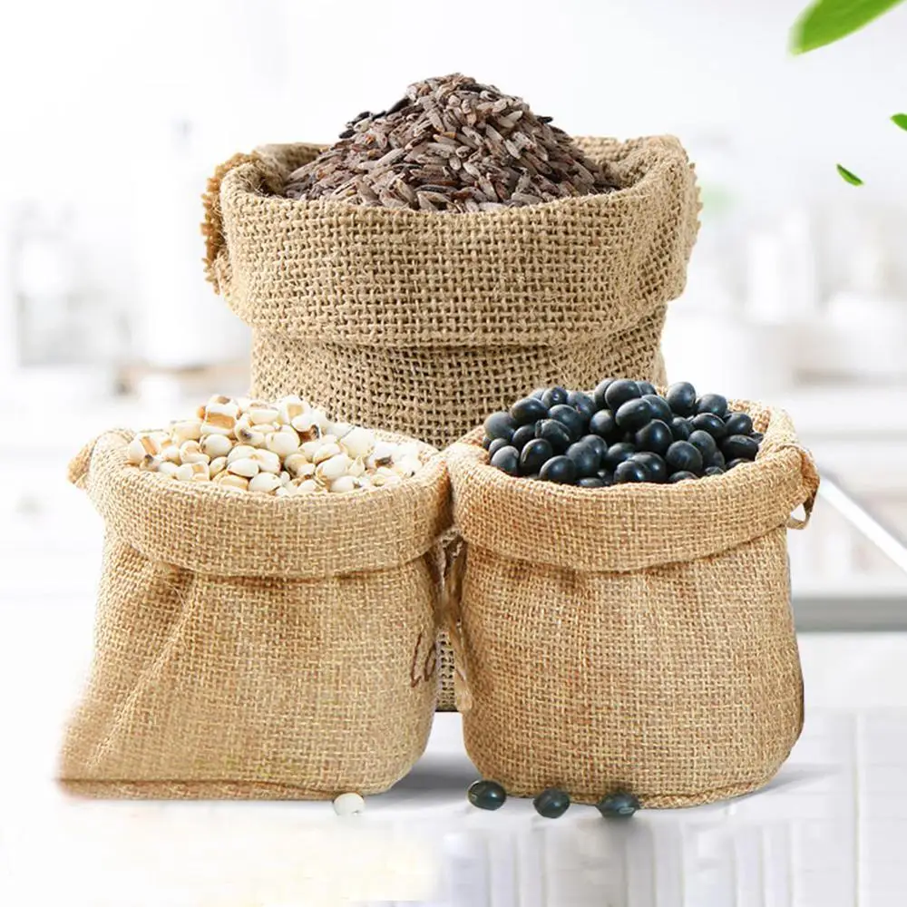 Food Storage In Roots - Naturalny worek jutowy Jutowe torby do
