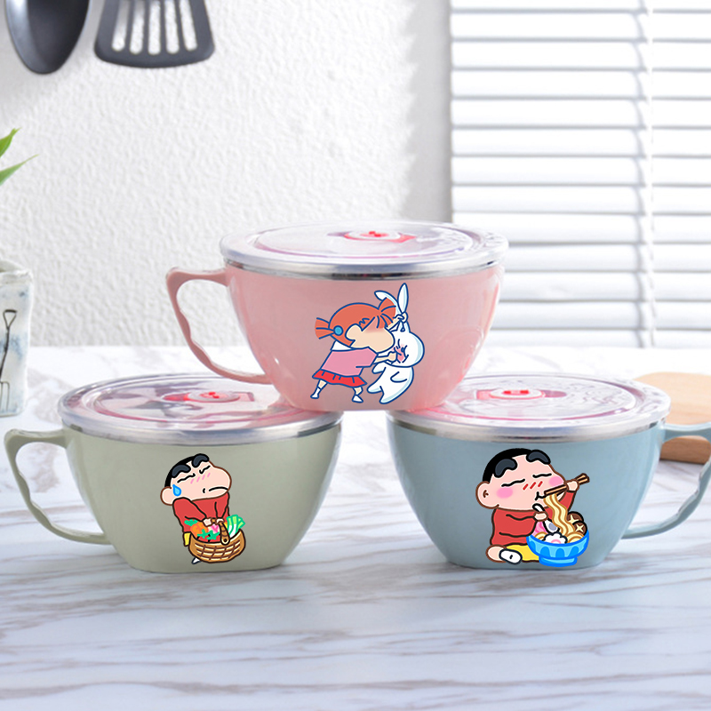 Food Storage Stainless Steel - Miska na makaron Crayon Shin-chan, duża