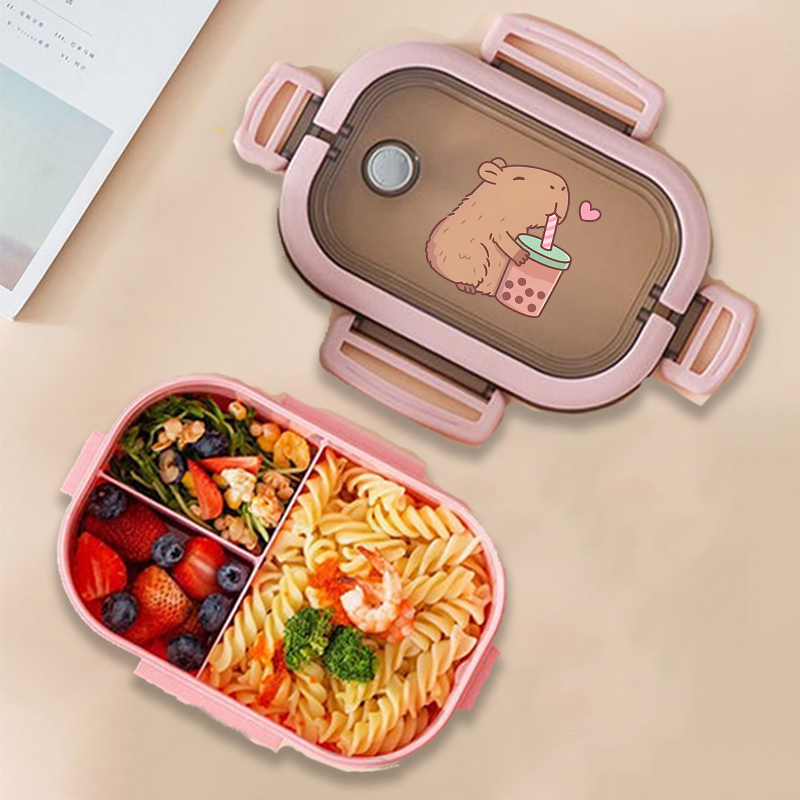 Food Storage Equipment - Pudełko na lunch Bento z kapibarą,