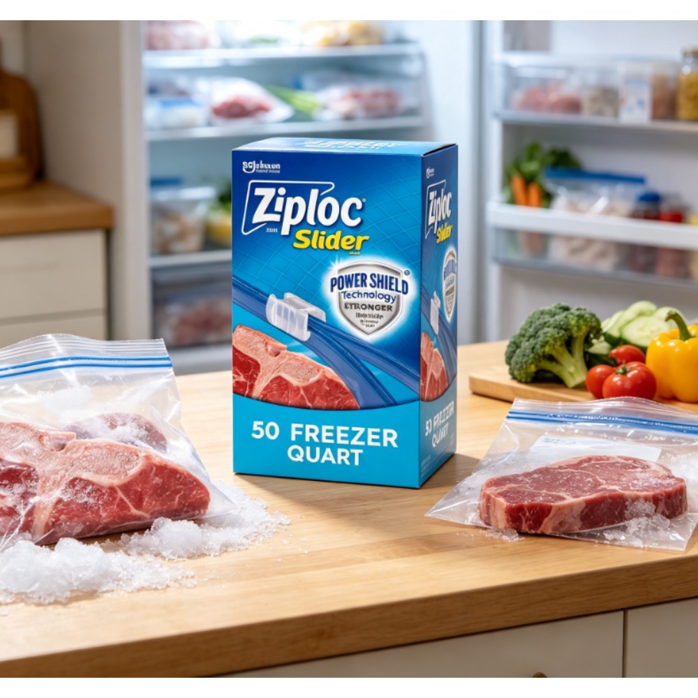 Food Storage Technology - Torebki do zamrażarki Ziploc z zamkiem