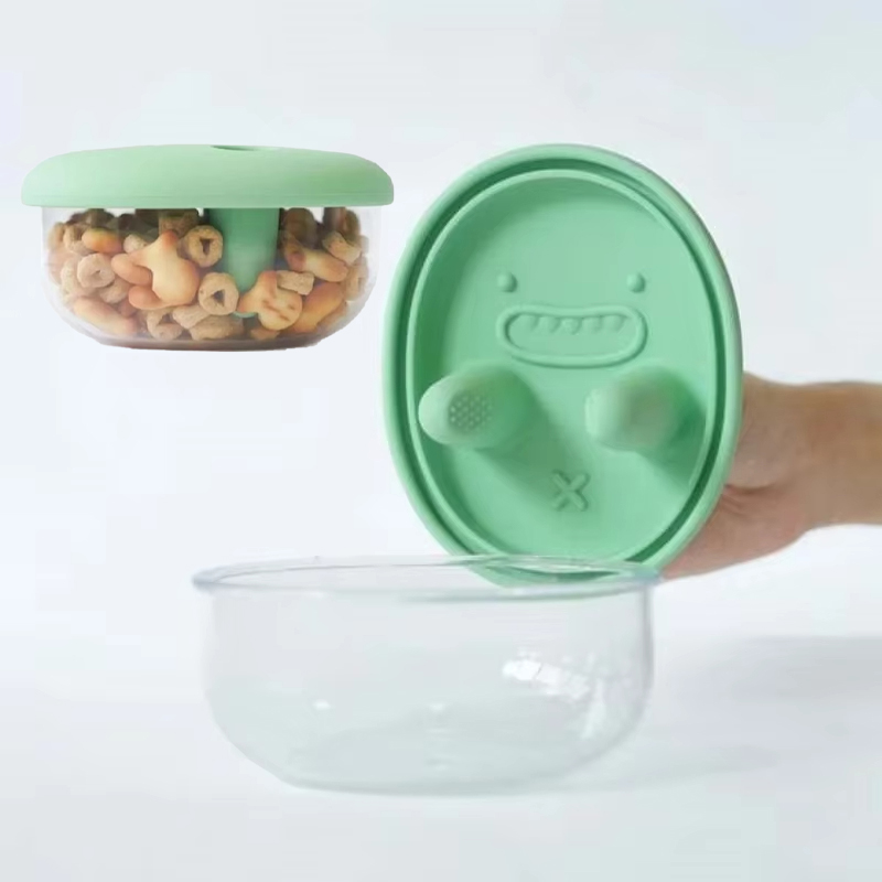 Salad Dressing Bottle - Pudełko na lunch z silikonową pokrywką,