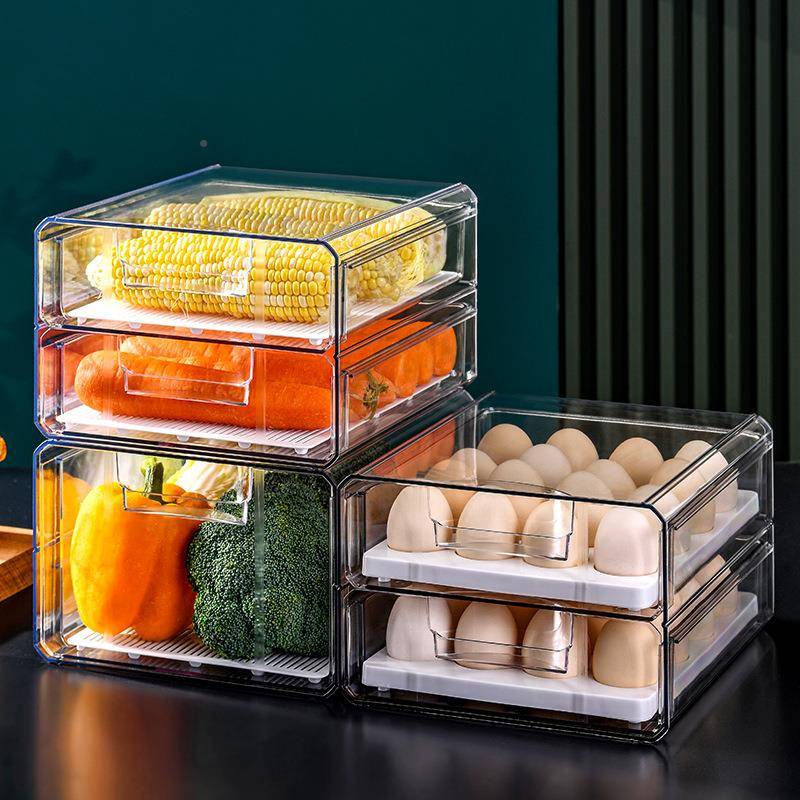 Food Storage Eggs - Pojemnik do przechowywania żywności w lodówce,