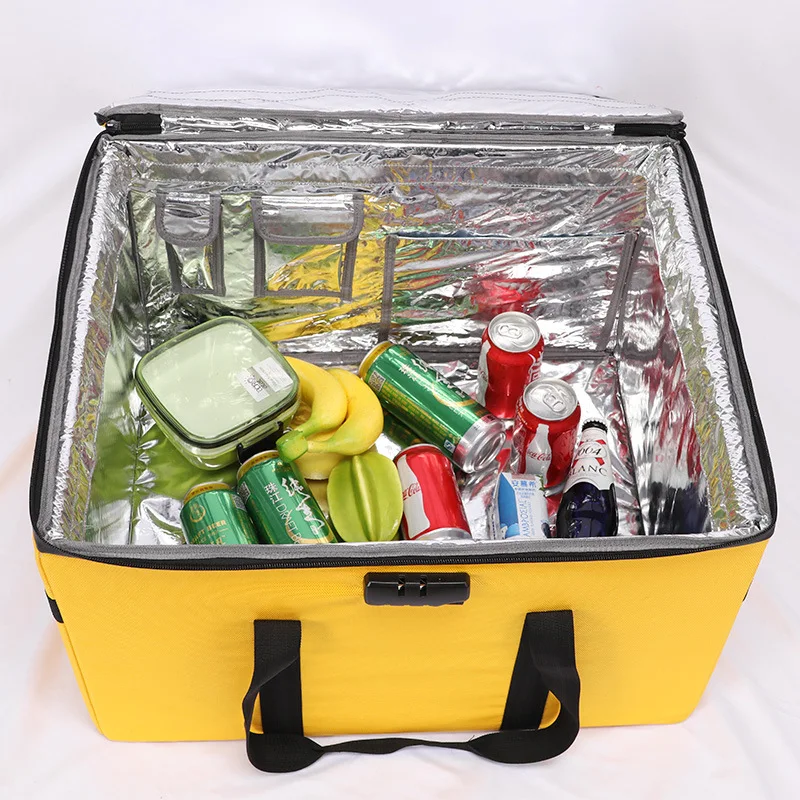 Food Storage Reusable Bags - Torby termiczne do dostawy pizzy 80L,