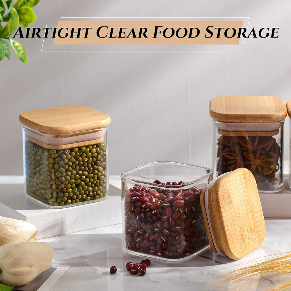 Zestaw szklanych słoików o poj – Food Storage Jar Labels recenzja i cena