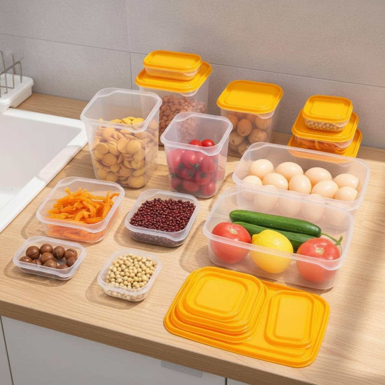 17-częściowy zestaw pojemników – Food Storage Lid recenzja i cena