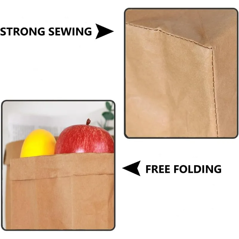 Torby papierowe kraft, zmywaln – Food Storage Reusable Bags recenzja i cena