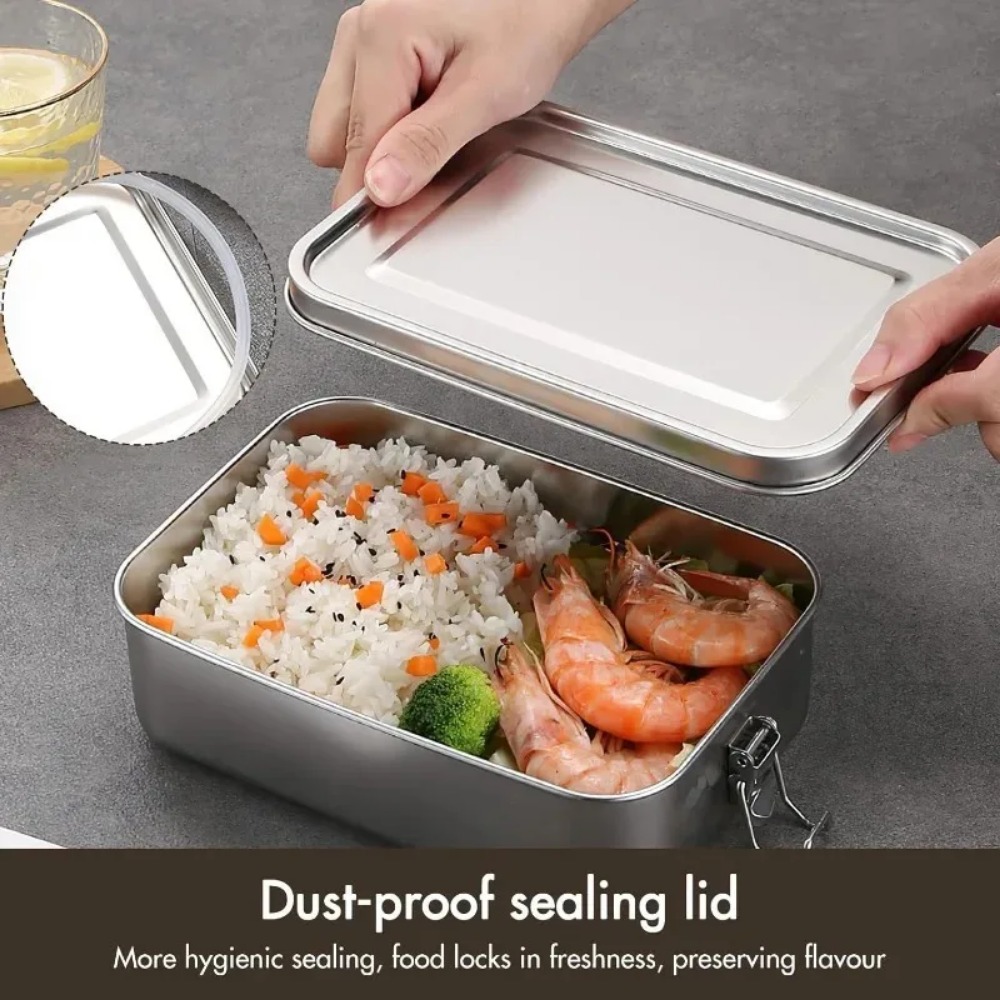 NOWY pojemnik Bento o pojemnoś – Food Storage Lock Box recenzja i cena