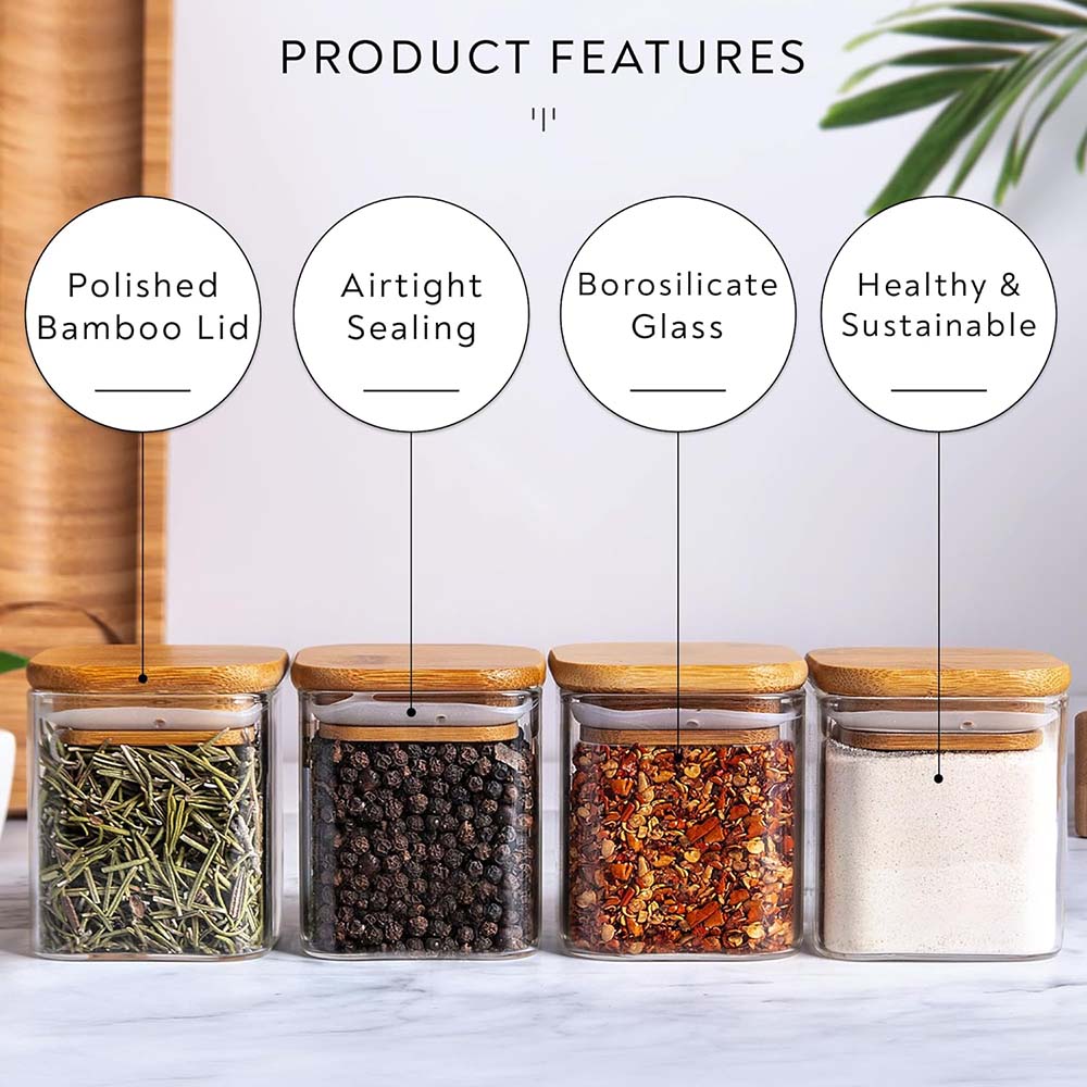 Zestaw szklane słoiki o pojemn – Food Storage Jar Labels recenzja i cena