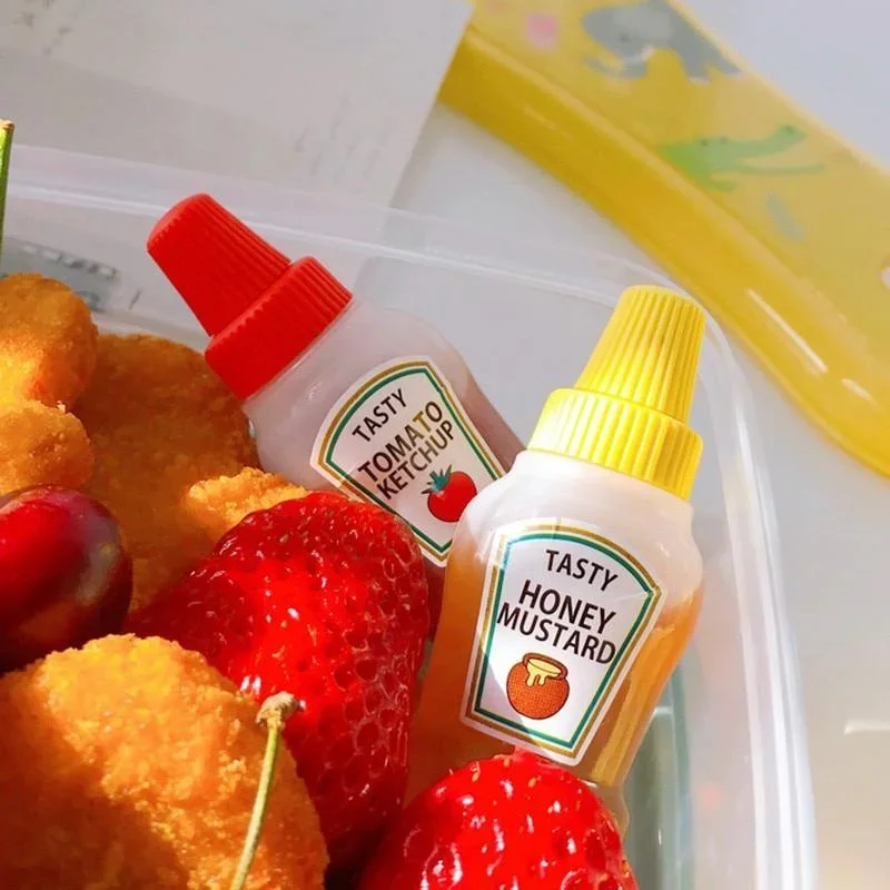 2 szt./zestaw 25 ml Mini Butel – Salad Dressing Bottle recenzja i cena