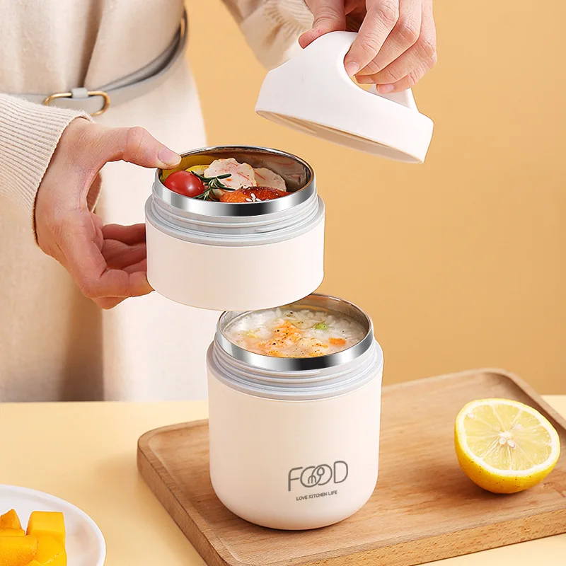 Dwuwarstwowy pojemnik na lunch – Food Storage Warmer recenzja i cena