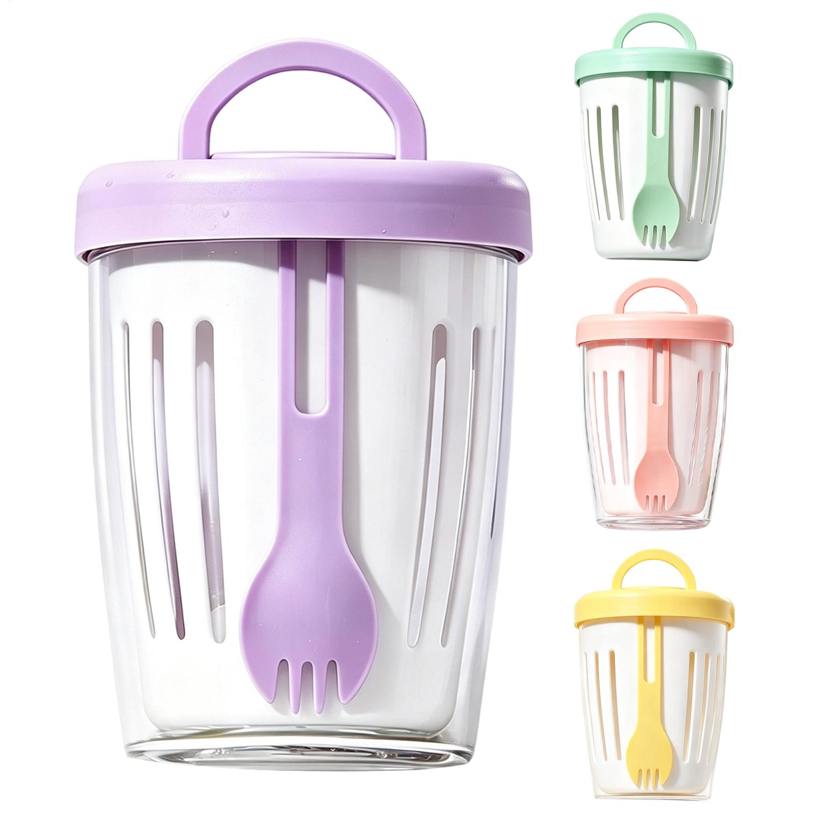 Kubki na jogurt z pokrywkami,  – Salad Dressing Bottle recenzja i cena