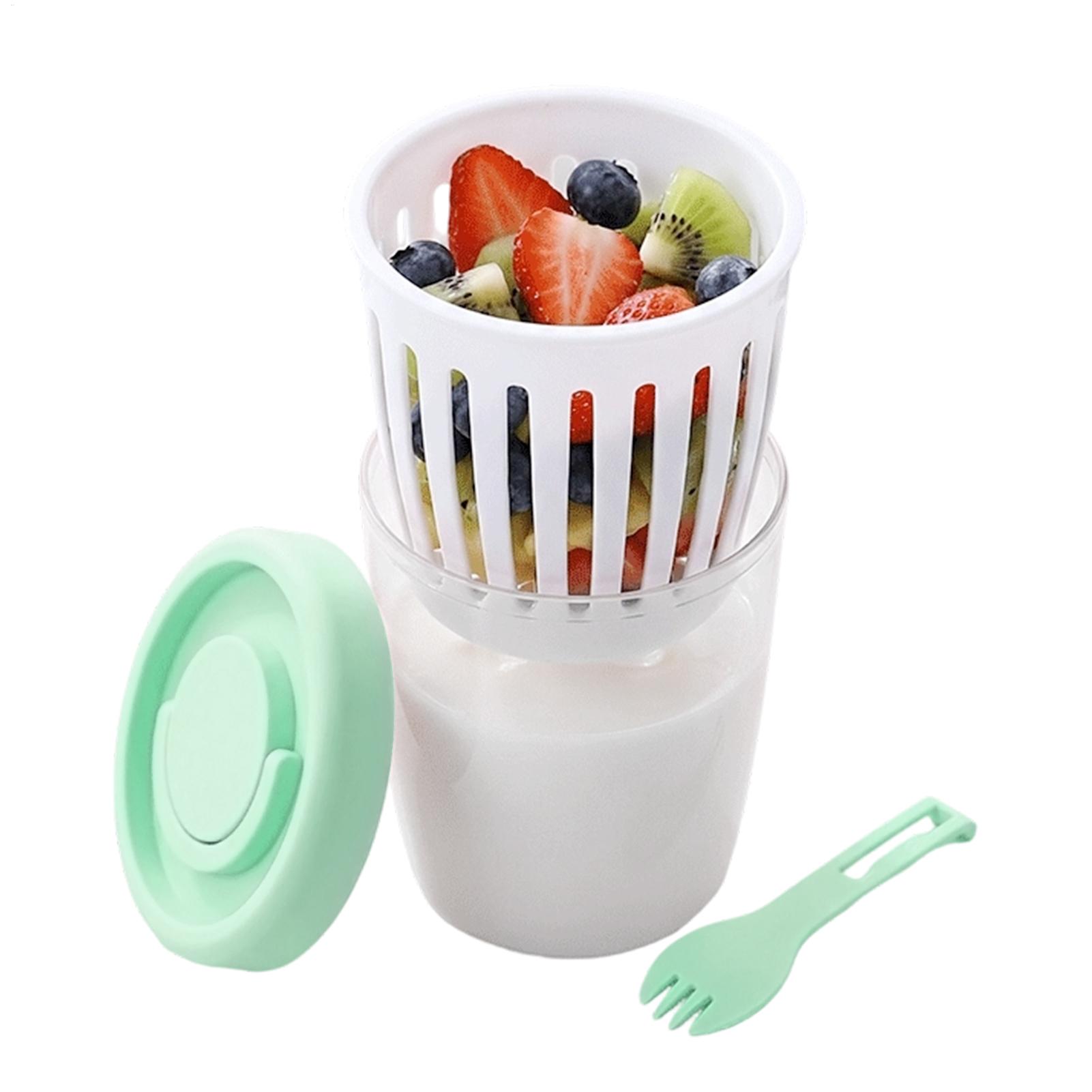 Kubki na jogurt z pokrywkami,  – Salad Dressing Bottle recenzja i cena