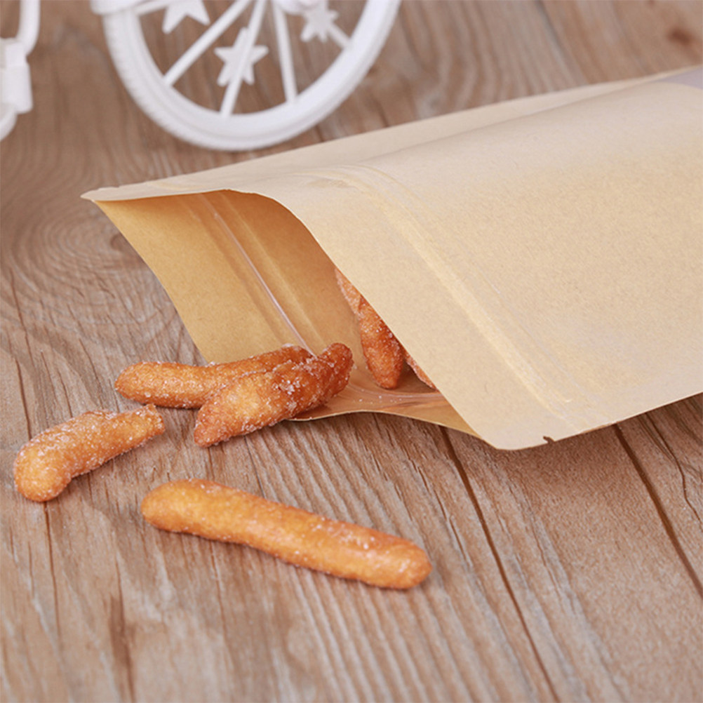 50 szt. torebek z papieru kraf – Food Storage Reusable Bags recenzja i cena