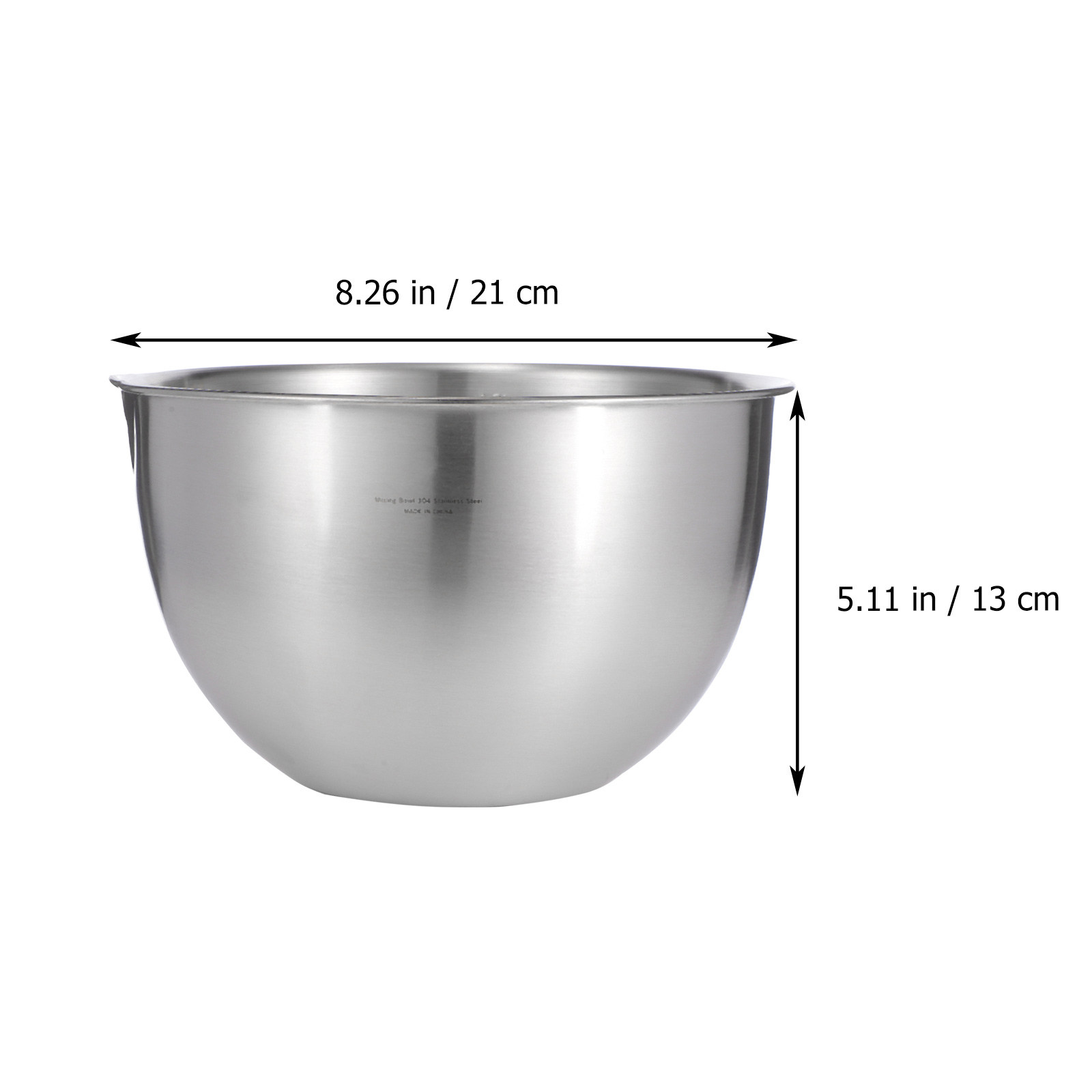 Głęboka okrągła miska ze stali – Food Storage Stainless Steel recenzja i cena
