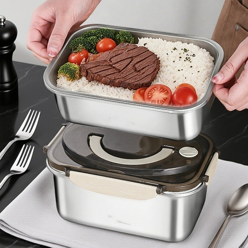 Pojemnik na lunch o dużej poje – Food Storage Stainless Steel recenzja i cena
