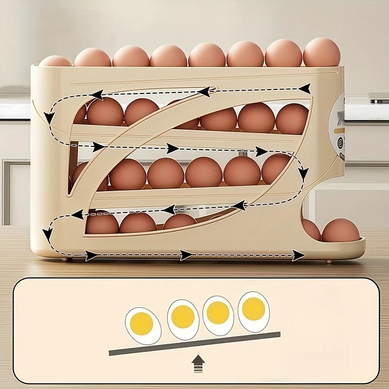 3-poziomowy pojemnik na jajka  – Food Storage Eggs recenzja i cena
