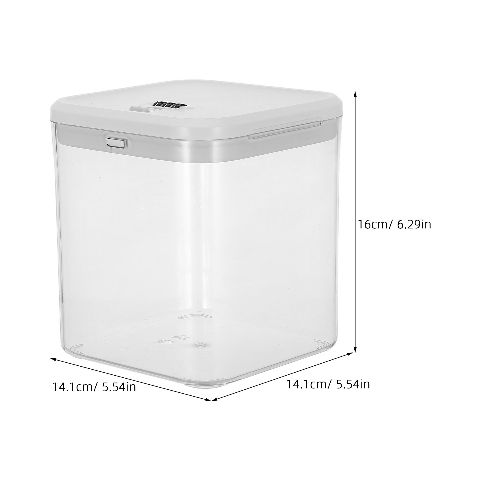 Przezroczysty pojemnik do prze – Food Storage Lock Box recenzja i cena