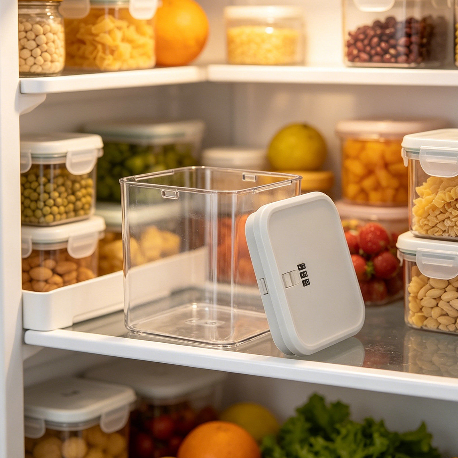 Przezroczysty pojemnik do prze – Food Storage Lock Box recenzja i cena