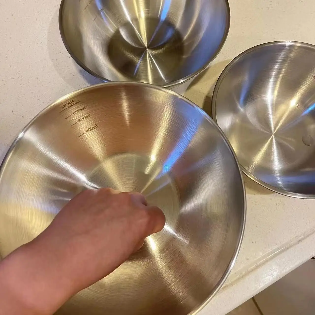 Zestaw 1-3 misek ze stali nier – Food Storage Stainless Steel recenzja i cena