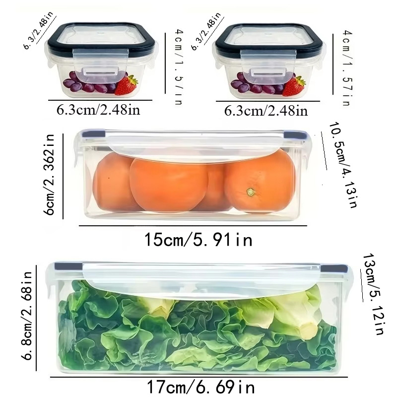 Zestaw 8 sztuk zawiera 4 pojem – Food Storage Hiking recenzja i cena