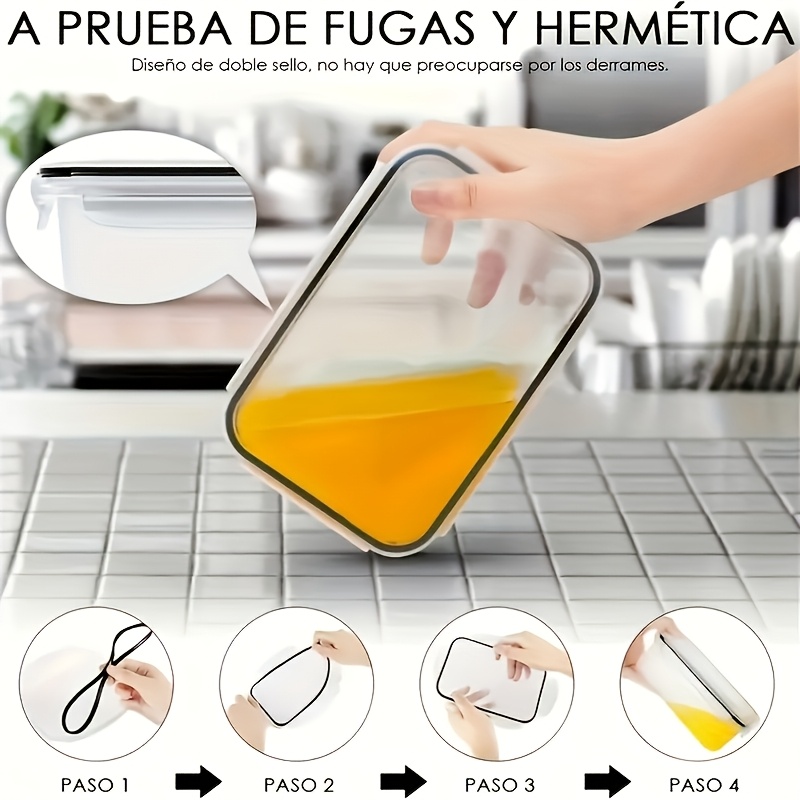 Zestaw 8 sztuk zawiera 4 pojem – Food Storage Hiking recenzja i cena