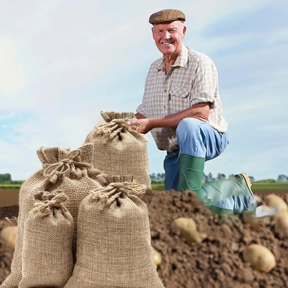 Worki jutowe na ziemniaki, jut – Food Storage In Roots recenzja i cena