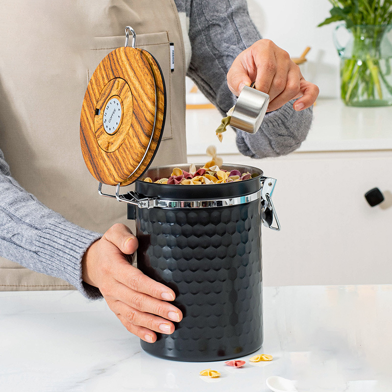 Pojemniki na kawę ze stali nie – Food Storage Stainless Steel recenzja i cena