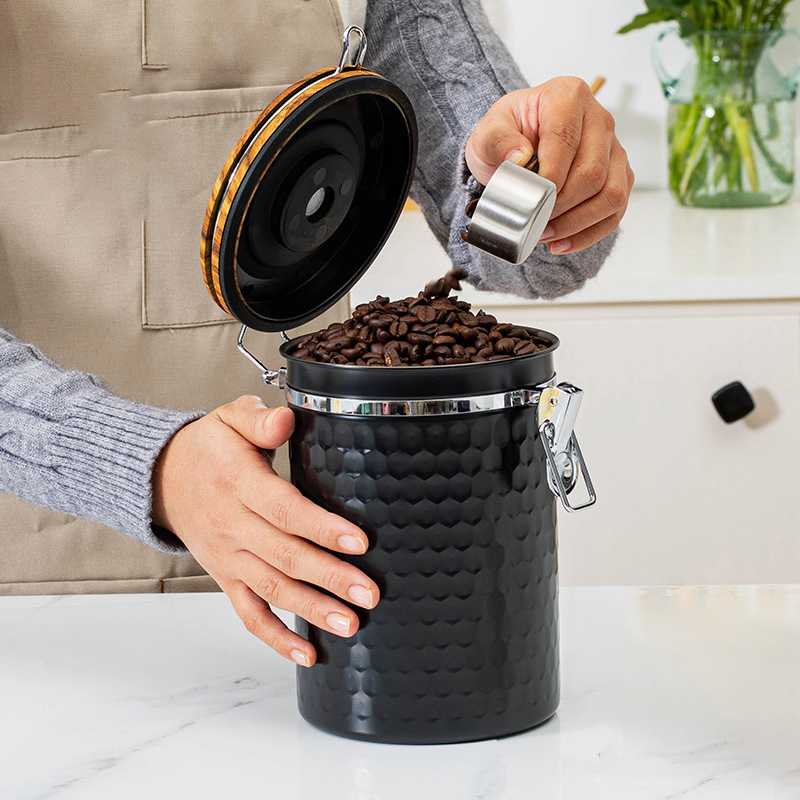 Pojemniki na kawę ze stali nie – Food Storage Stainless Steel recenzja i cena