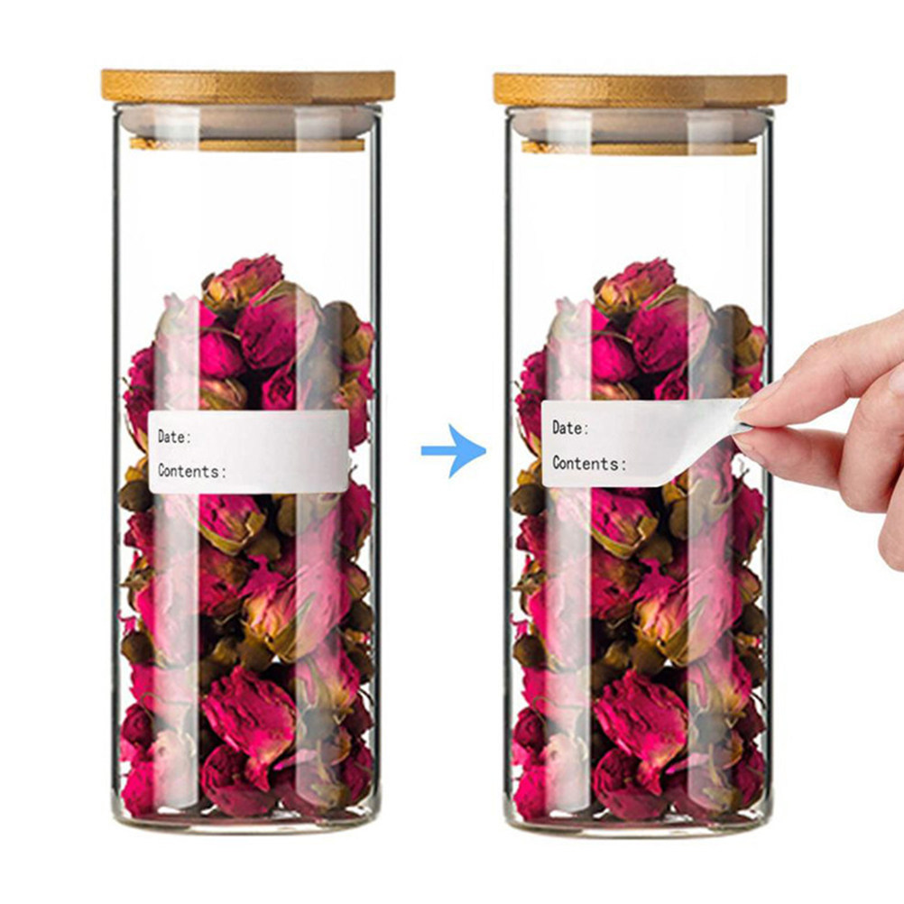 1 Rolka Naklejek do Oznaczania – Food Storage Jar Labels recenzja i cena