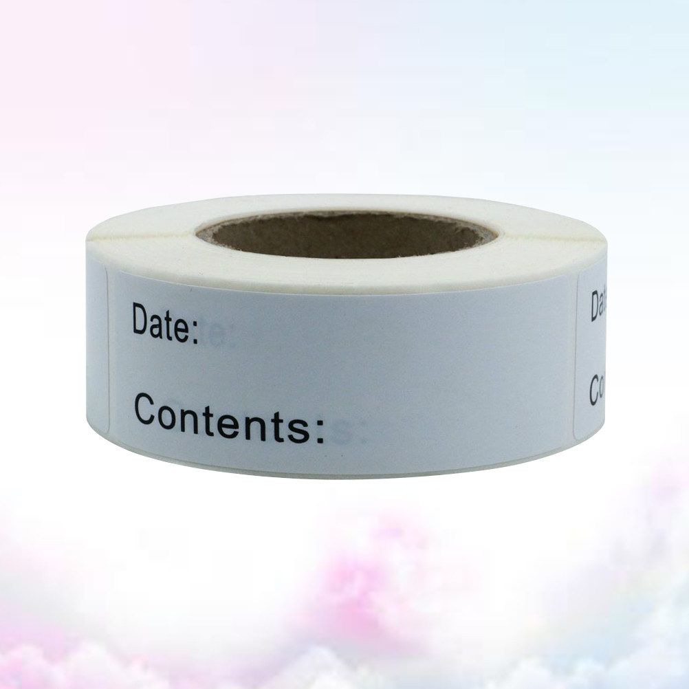 1 Rolka Naklejek do Oznaczania – Food Storage Jar Labels recenzja i cena