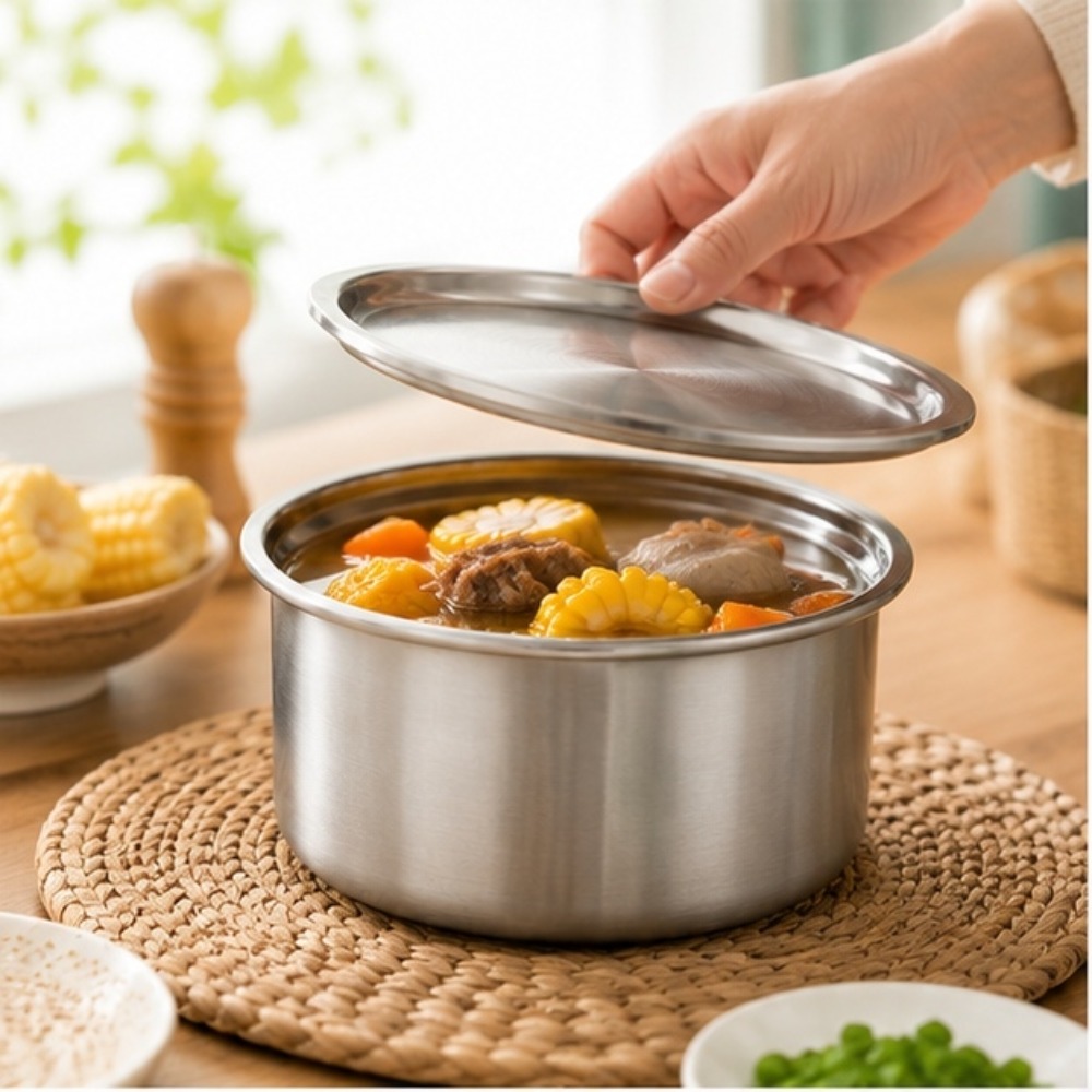 Miska ze stali nierdzewnej 304 – Food Storage Stainless Steel recenzja i cena