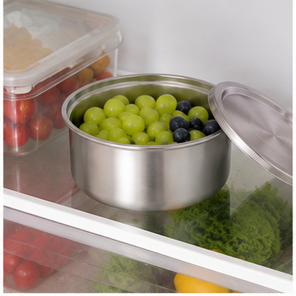 Miska ze stali nierdzewnej 304 – Food Storage Stainless Steel recenzja i cena