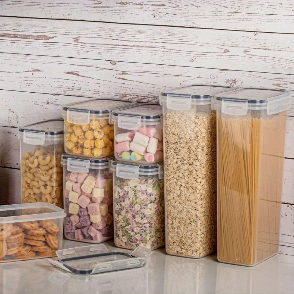 8 szt. Hermetycznych pojemnikó – Food Storage Jar Labels recenzja i cena
