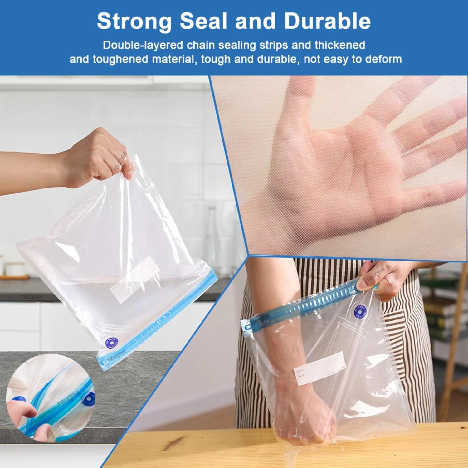 Woreczki do sous vide wielokro – Food Storage Reusable Bags recenzja i cena