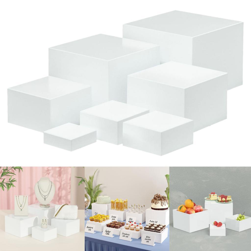 7 sztuk akrylowych kostek eksp – Food Storage Table recenzja i cena