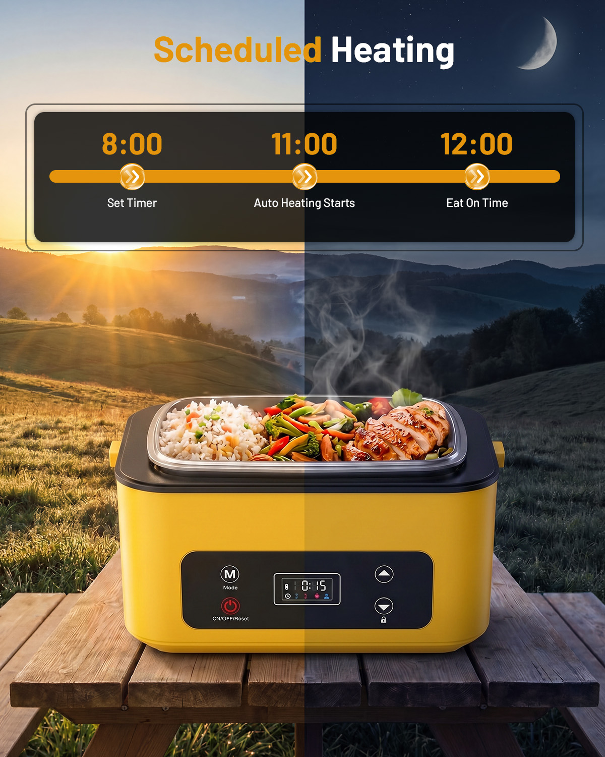TaskStar Przenośny Podgrzewany – Food Storage Warmer recenzja i cena