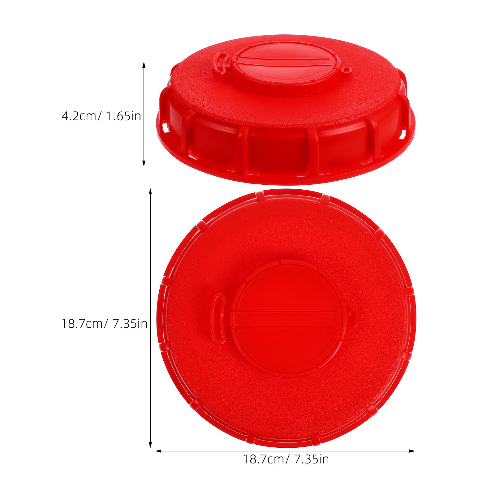Pokrywa do IBC Czerwona 16,2 c – Food Storage Lid recenzja i cena