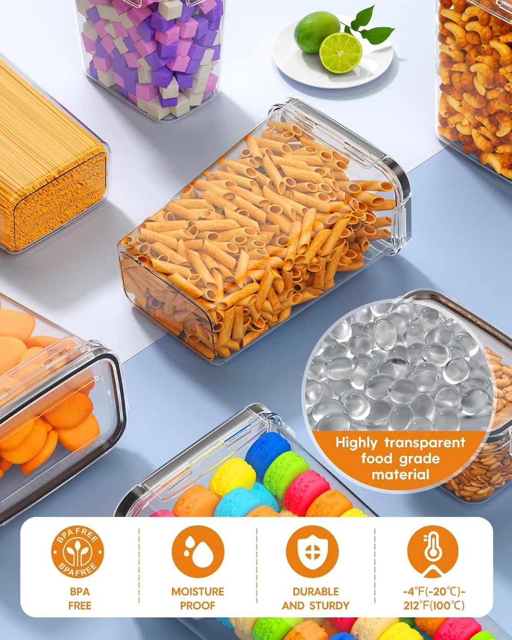 24 szt. Hermetyczne pojemniki  – Food Storage Lid recenzja i cena