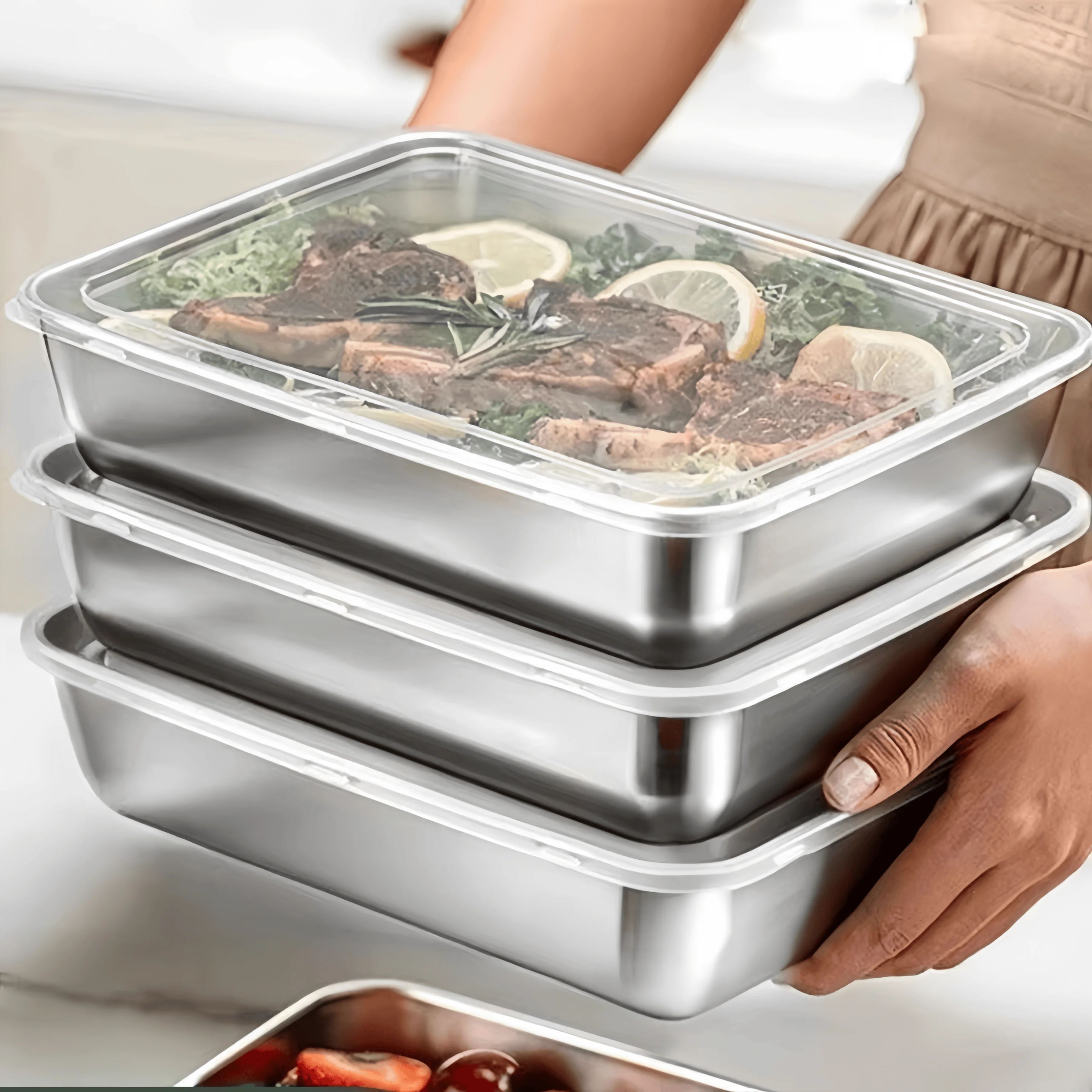 Szczelny pojemnik na lunch ze  – Food Storage Stainless Steel recenzja i cena