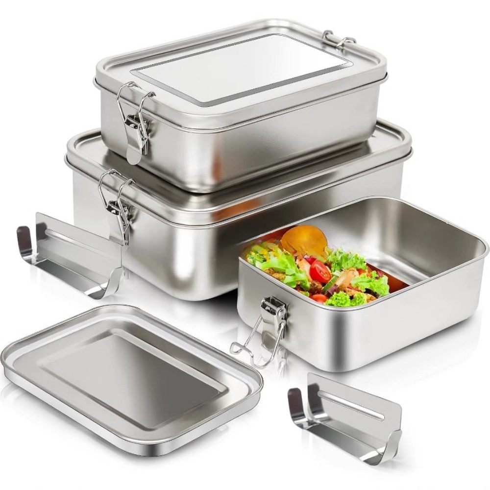 Pudełko Bento ze stali nierdze – Food Storage Lock Box recenzja i cena